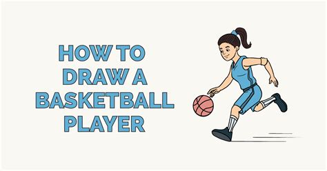 How To Draw A Basketball Player Really Easy Drawing Tutorial
