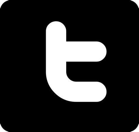 Twitter Icon Png Black 69053 Free Icons Library