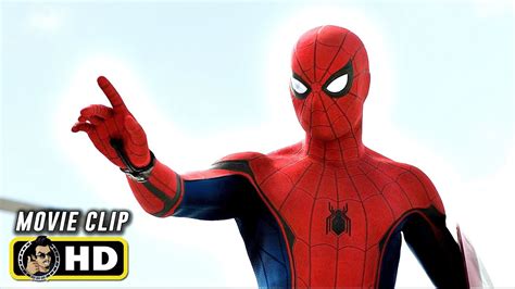 Captain America Civil War 2016 Spider Man Hey Everyone Scene [hd] Imax Clip Youtube