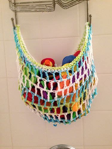 Baby bathtub hanger hook hanger wall mount adhesive holder. Bathtub Toy Holder pattern by Nicole Bledsoe (With images ...