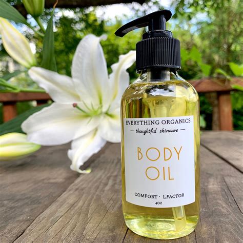 Body Oil Everblutanica Body Oil Organic Body Oils Essential Oils For Headaches