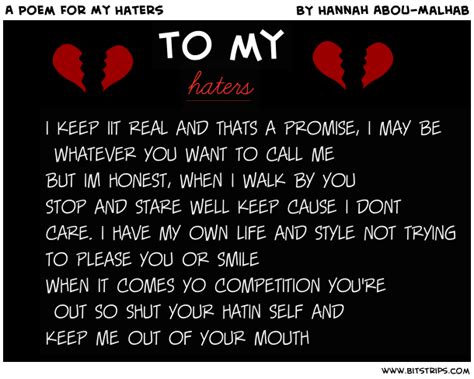 Hater Quotes That Rhyme Quotesgram