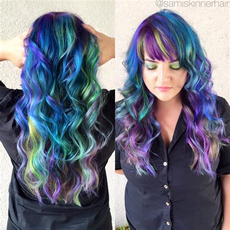 Magical Multi Colored Hair Rio Hair Studio