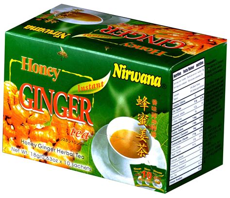 Buy Nirwana Honey Ginger Herbal Instant Tea At Lowest Prices