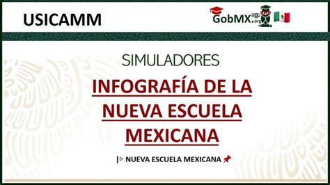 Infografía de la Nueva Escuela Mexicana 2022 2023 GobMX org2024