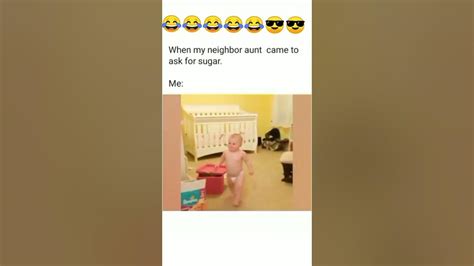 When My Neighbour Aunt Came To Ask For Sugar 🤣😂funny Video 🤣😂funny Shorts Youtube