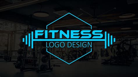 How To Create Fitness Logo Design Youtube
