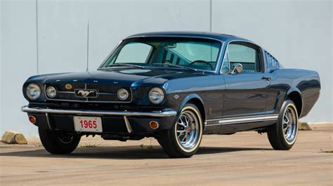 1965 Ford Mustang Gt K Code Fastback For Sale At Auction Mecum Auctions