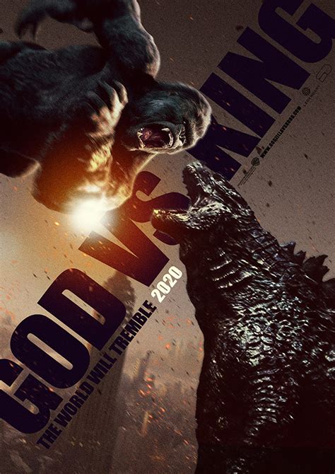 2020 godzilla kong poster 4 vs. Godzilla vs. Kong Poster by sahinduezguen on DeviantArt