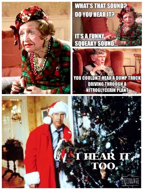 Christmas Vacation 1989 Aunt Bethany Whats That Sound You Hear