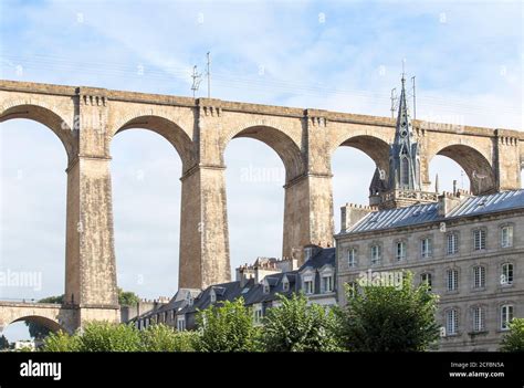 Morlaix City And Its Viaduct Hi Res Stock Photography And Images Alamy