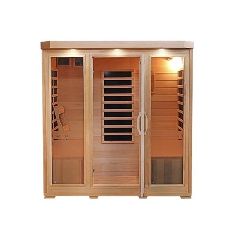 Sonoma 4 Person Hemlock Infrared Sauna With 9 Carbon Heaters Royal