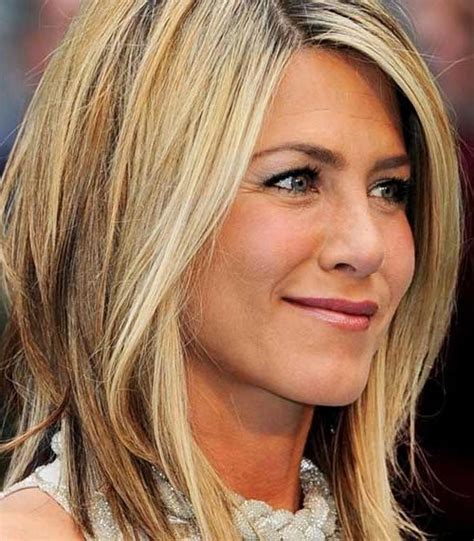 15 Photos Jennifer Aniston Long Layered Bob Hairstyles