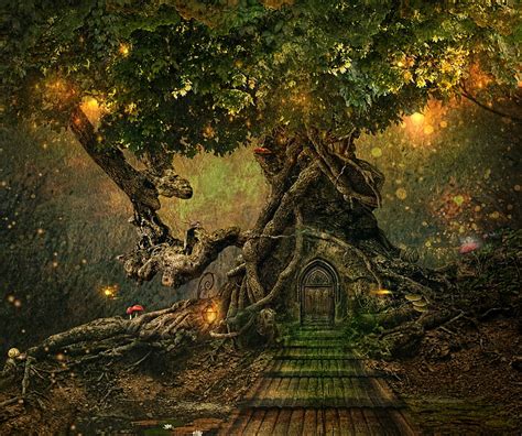 1920x1080px 1080p Free Download Treescapes Art Fairies Fantasy