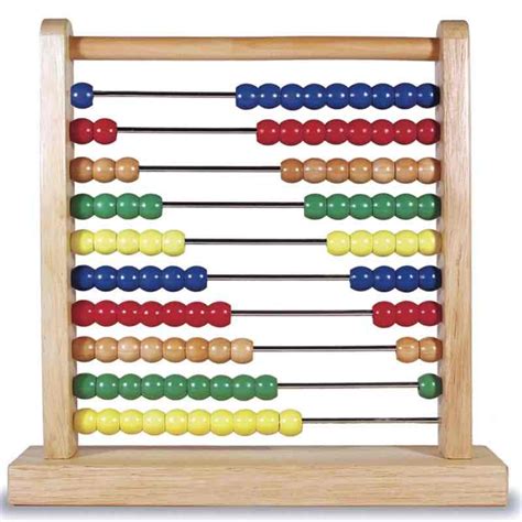 Melissa And Doug Wooden Abacus Knock On Wood Toys