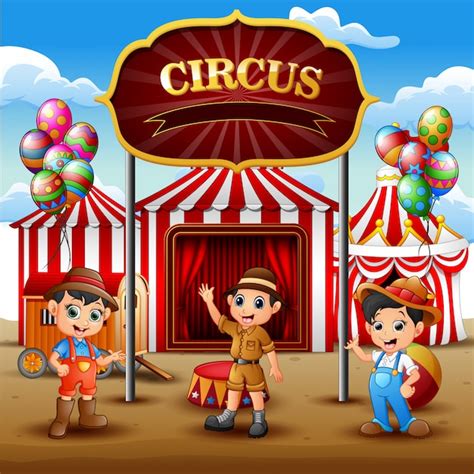 Total 74 imagem dibujos animados del circo para niños Thptletrongtan