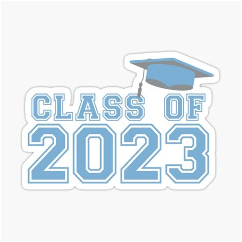 Class Of 2023 Graduation Sticker By Innovateodyssey Redbubble
