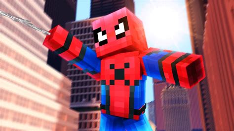 Minecraft Spiderman Homecoming I Am Spiderman Minecraft Roleplay