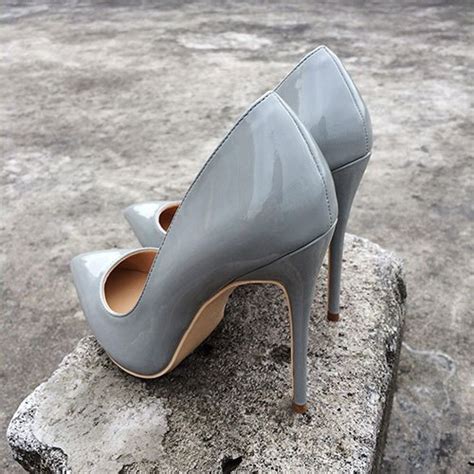 veowalk brand classic style women pointed toe high heels patent leather stilettos pumps fashion