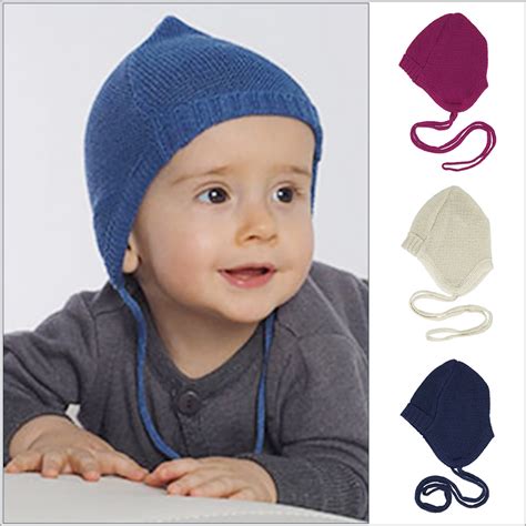 Reiff Baby And Toddler Bonnet Hat 100 Organic Merino Wool Sizes
