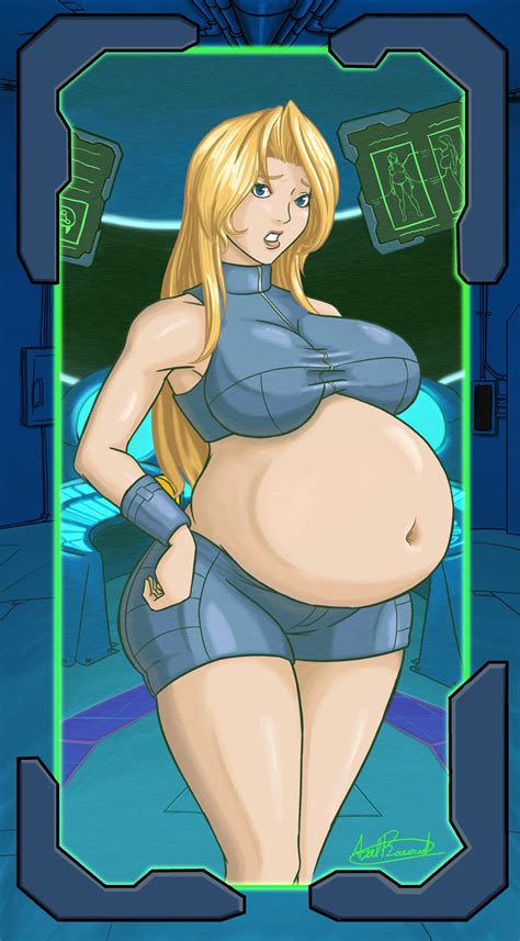 Rule 34 1girls Alternate Costume Axel Rosered Belly Expansion Big Belly Blonde Hair Blue Eyes