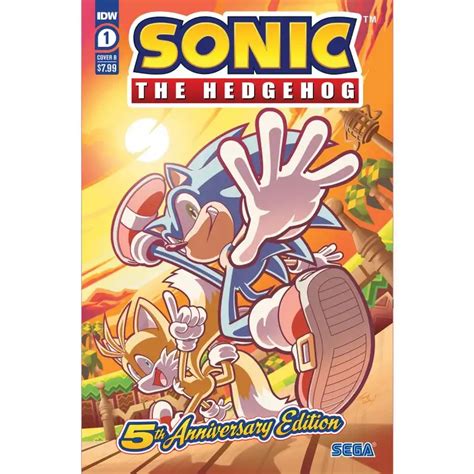 Sonic The Hedgehog 1 5th Annv Ed Cover B Stanley