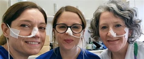 Staff Have Nasal Feeding Tubes Inserted To Find Out How It Feels For