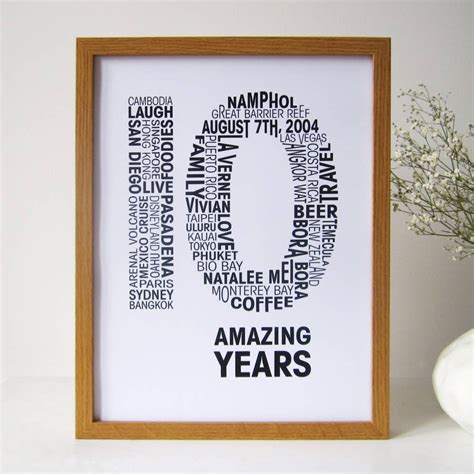 Celebrate the happy couple with 10th anniversary gifts from etsy. 10 Stylish 10 Year Anniversary Gift Ideas For Couple 2020