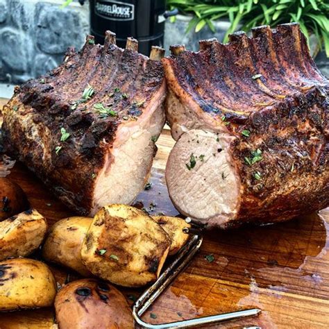 I love the center cut with some thin pork chops tend to dry out quickly in the oven before they get browned. Bone-in Pork Loin Roast | Bone in pork loin, Pork rib roast, Pork loin roast recipes