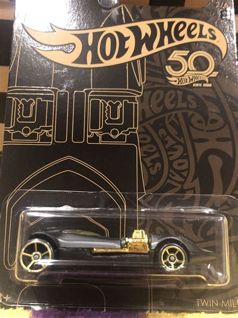HOT WHEELS 50th ANNIVERSARY BLACK AND GOLD YOU CHOOSE ONE