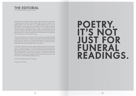 Layout | Eye Magazine Poetry Layouts | Layman's layout
