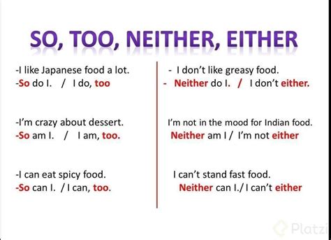 Grammar How To Use Too And Either Platzi