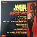 Maxine Brown – Maxine Brown's Greatest Hits (1967, Vinyl) - Discogs