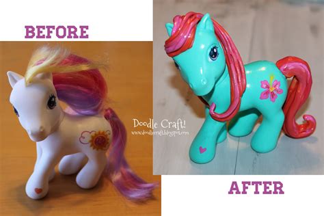 Doodlecraft Diy Custom My Little Ponies