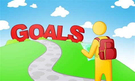 Life Goals Stock Illustration Illustration Of Goals 78174880