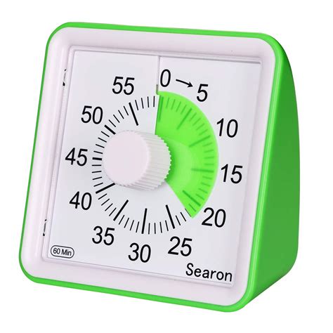 Buy Searon Timer Visual Timer For Kids And Adults 307 Inches Square