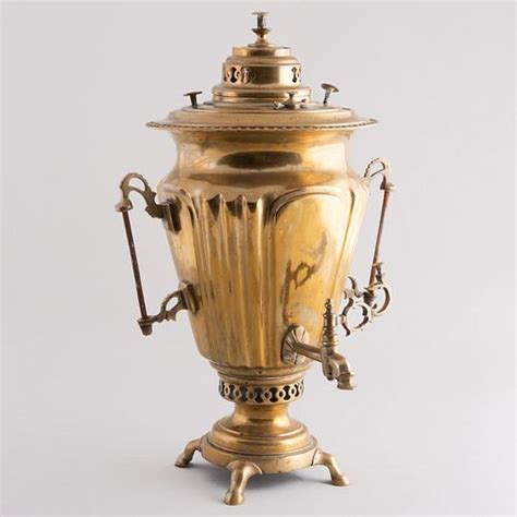 Russian Brass Samovar For Sale At Auction On 23rd March Bidsquare