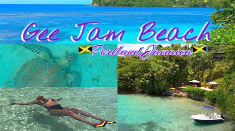 geejam beach portland jamaica youtube