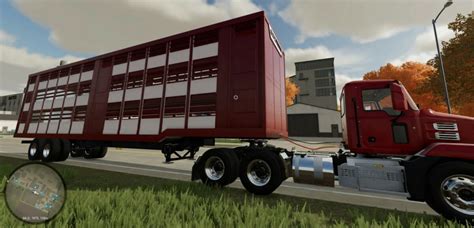 Tlx 48ft Livestock Trailer V 10 Fs19 Mods Farming Simulator 19 Mods