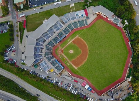 Baseball Field Aerial View Photo Of Baseball Field Person Image Free