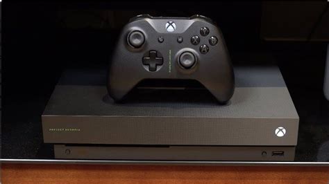 Microsoft Xbox One X Project Scorpio Edition 1tb Black Console New