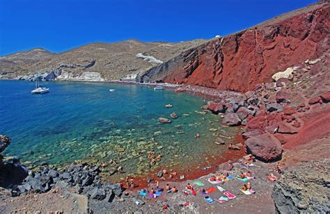 Las Mejores Playas De Santorini Viajero N Mada