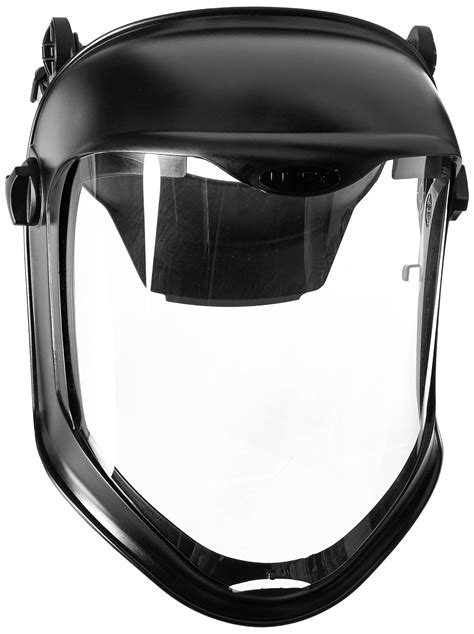 Uvex Bionic Face Shield With Hard Had Adapter And Clear Polycarbonate