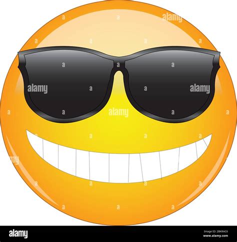 Badass Emoji Stock Vector Images Alamy