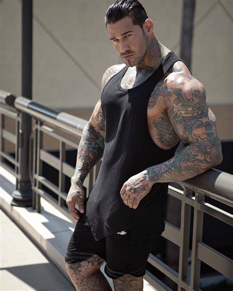 big and tough tattooed guy michael giovanni rivera inkppl giovanni rivera michael