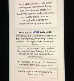 Your Leader Asks You To Help Unload