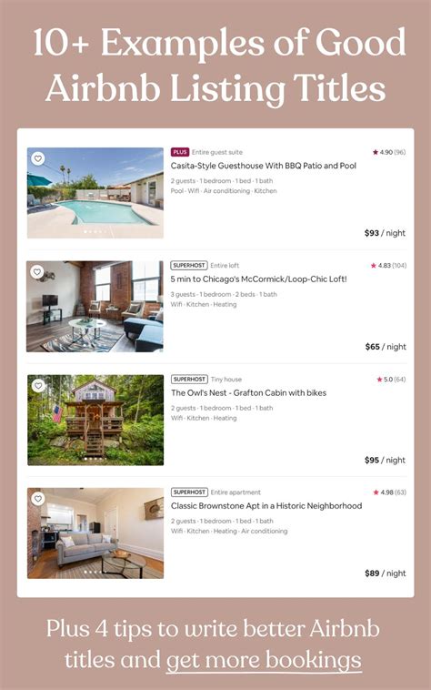 How To Write The Best Airbnb Listing Titles With Examples Artofit
