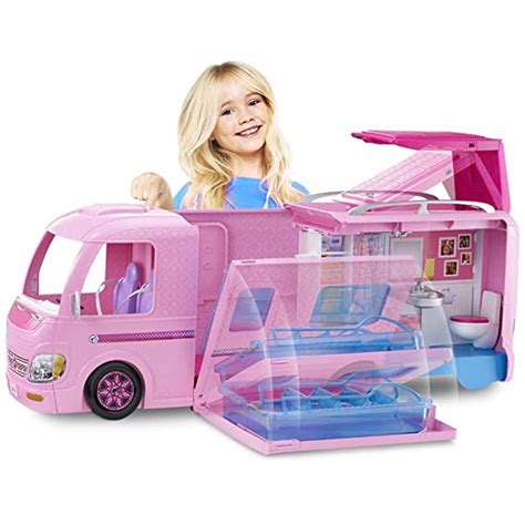 Barbie Dream Camper Van Transform The Colourful Barbie Dreamcamper Into