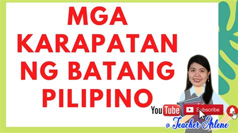 Mga Tungkulin Ng Mamamayang Pilipino Melc Based Youtube Mobile Legends