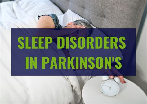Sleep Disorders In Parkinsons Disease Memory And Movement Charlotte